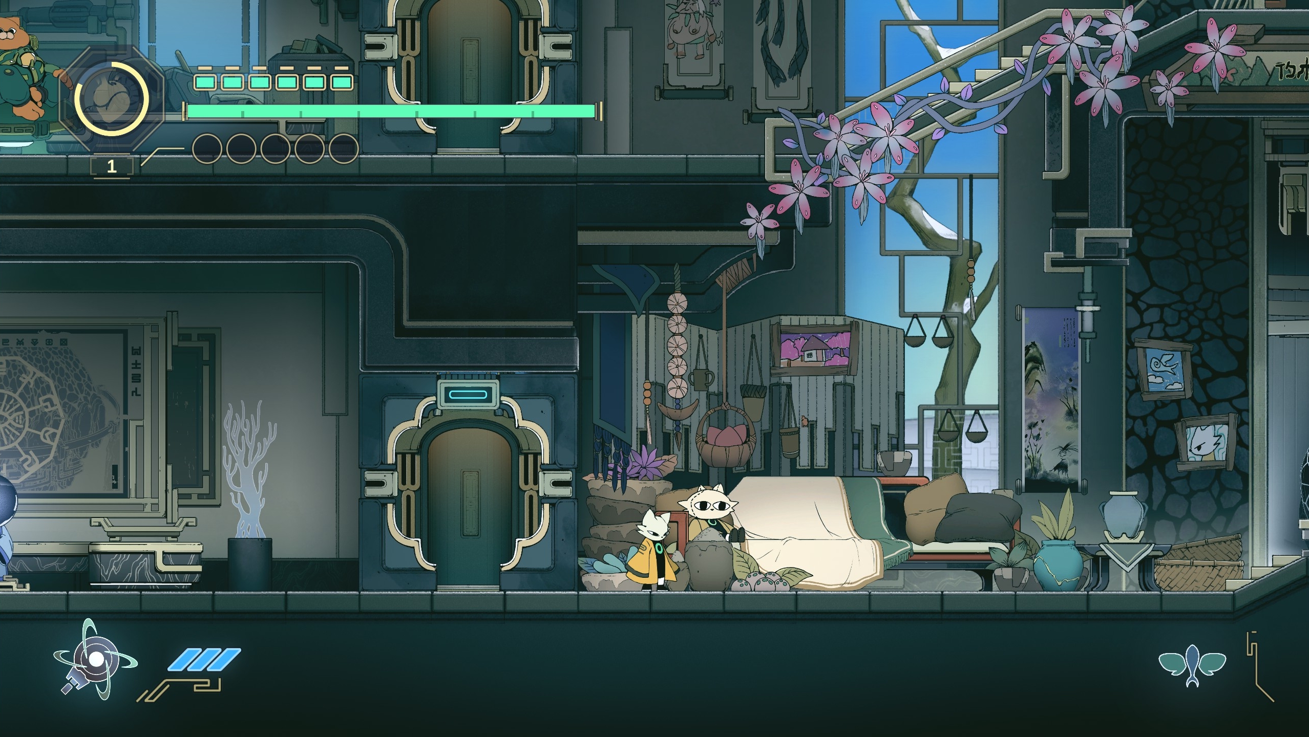 And gradually Shuanshuan will&hellip; artfully&hellip; decorate the hideout.