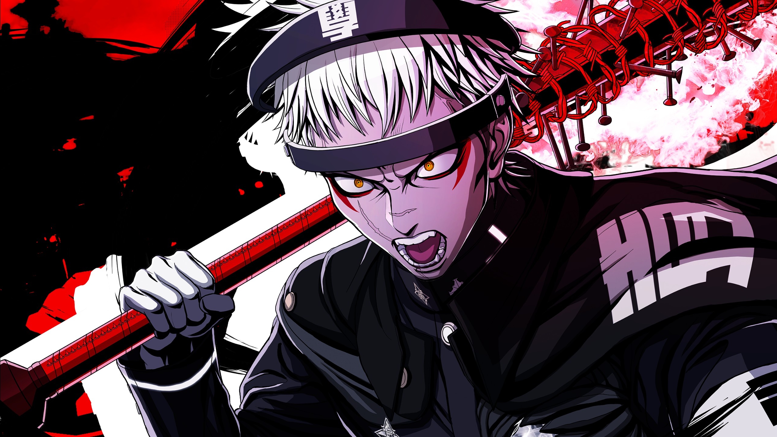 Takemaru uses his Last Resort attack.