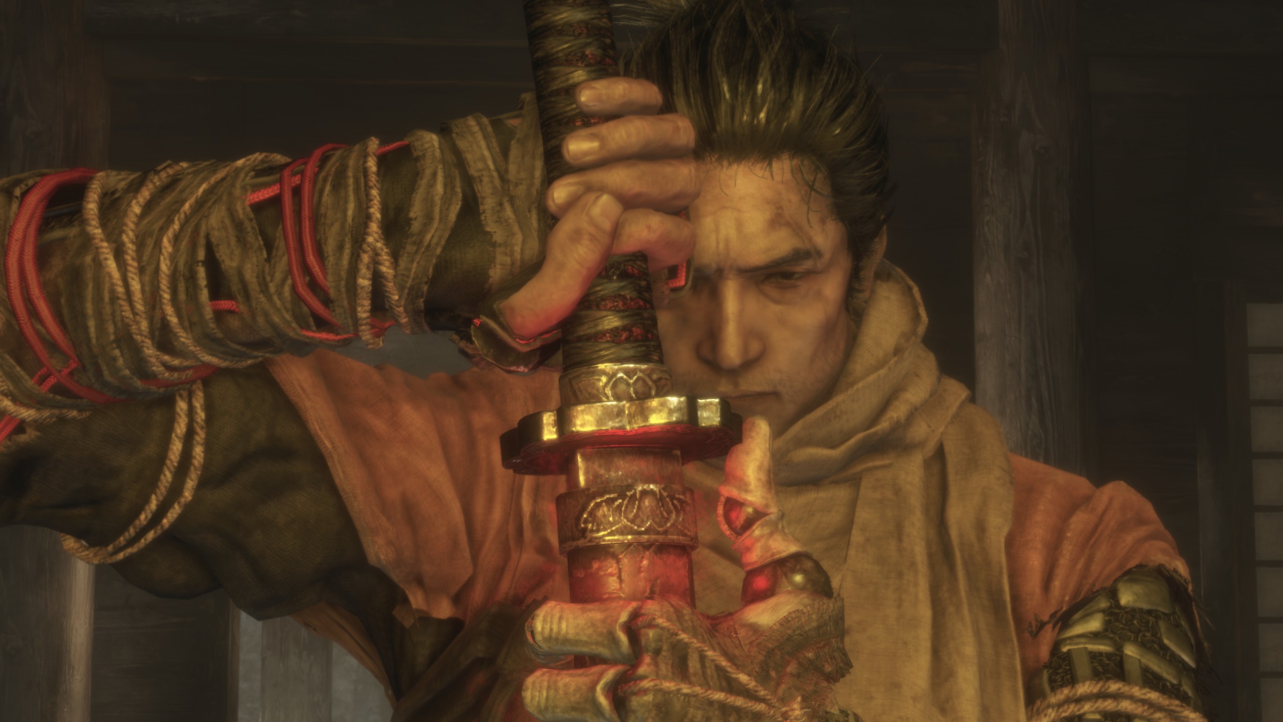Wolf draws the Mortal Blade, an essential component of severing immortality.