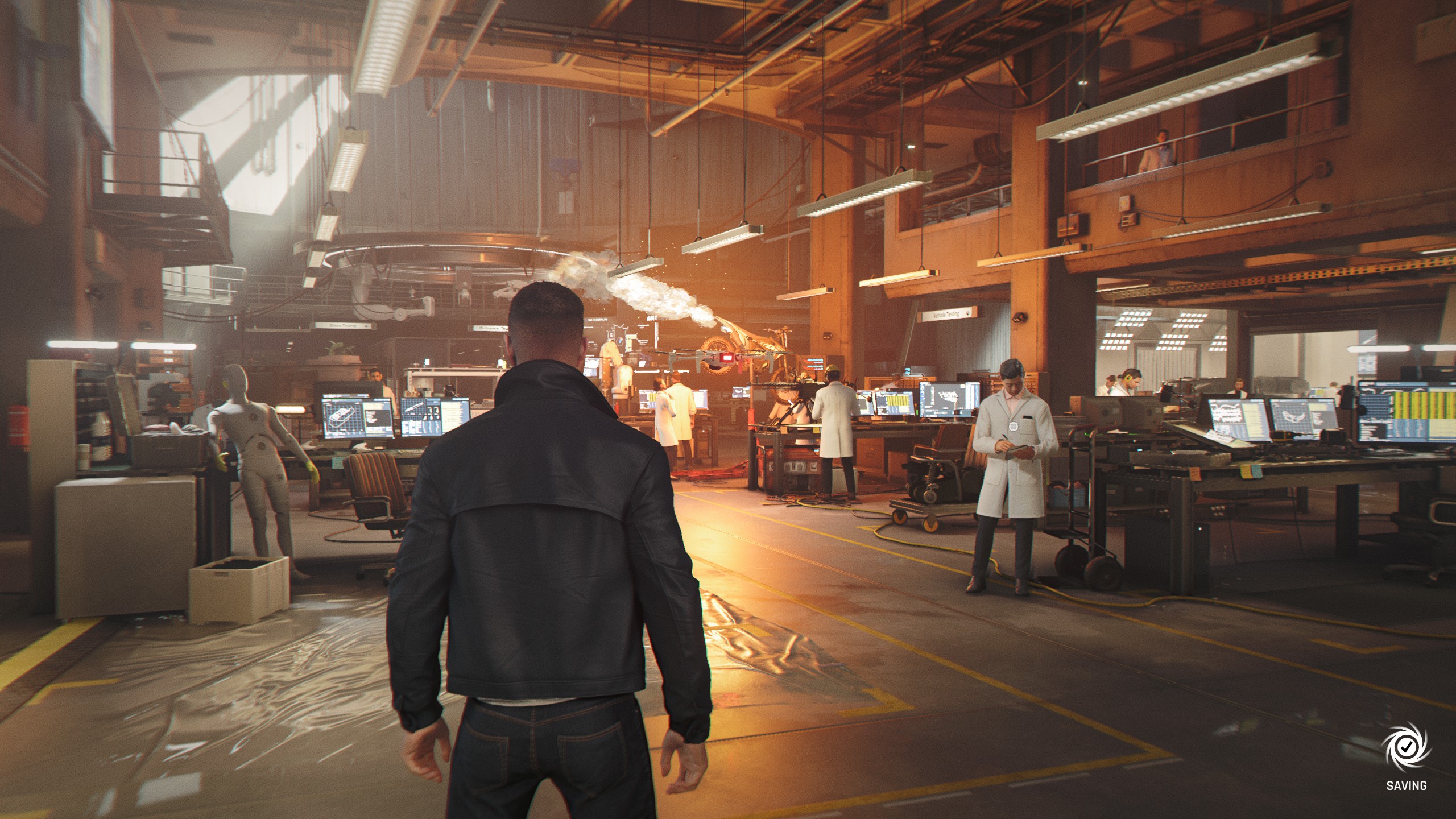 Take your time exploring the Q Lab, there’s tons of fun scenes and callbacks to other Bond films here.