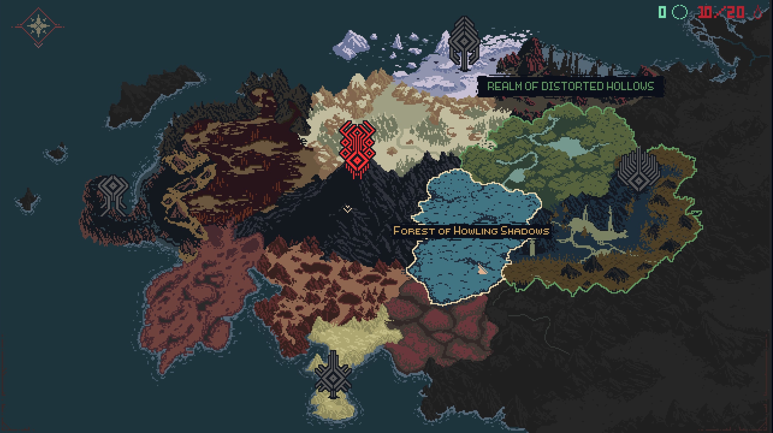 A map of the spirit realm.